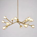 Nethenwren Glass Chandelier-Moonnatur