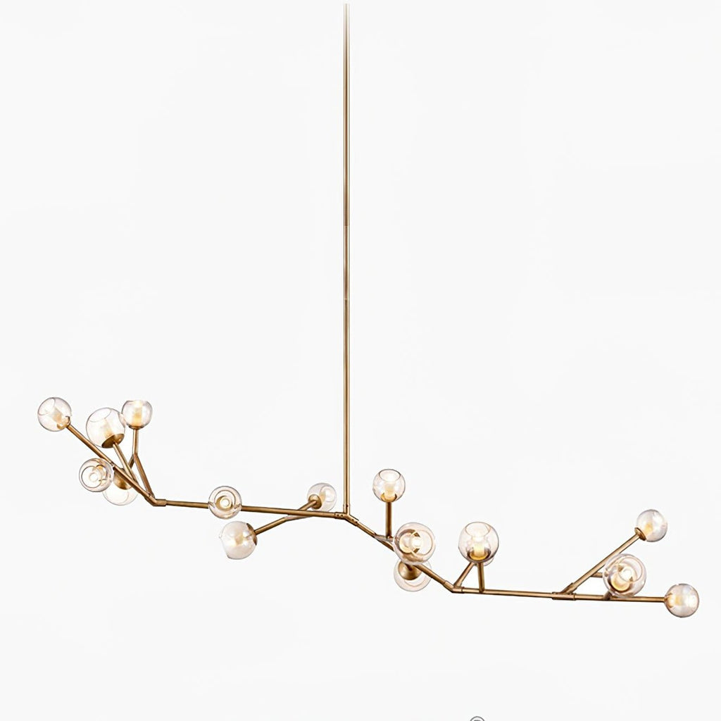 Nethenwren Glass Chandelier-Moonnatur