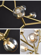 Nethenwren Glass Chandelier-Moonnatur