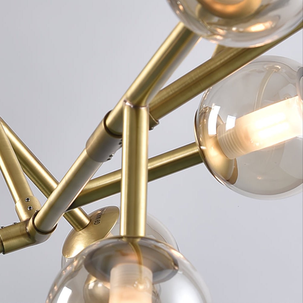 Nethenwren Glass Chandelier-Moonnatur