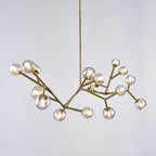 Nethenwren Glass Chandelier-Moonnatur