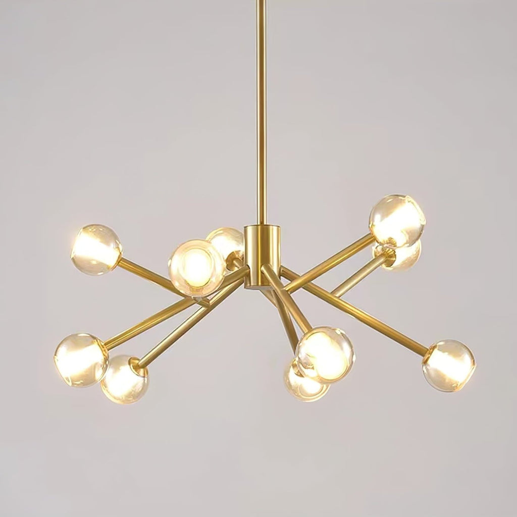 Nethenwren Glass Chandelier-Moonnatur