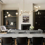 Nethenwren Glass Chandelier-Moonnatur