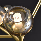 Nethenwren Glass Chandelier-Moonnatur