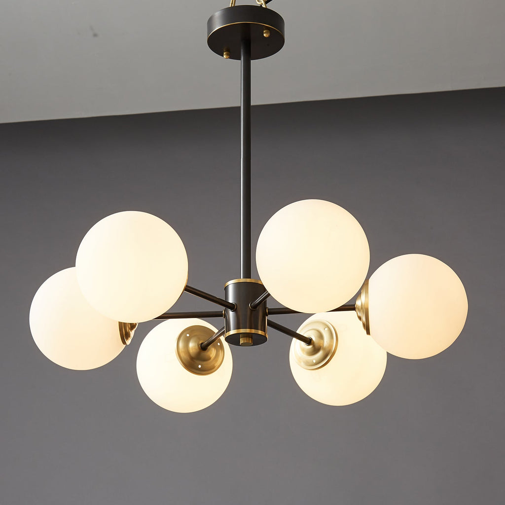 Rhodenenna Glass Chandelier-Moonnatur