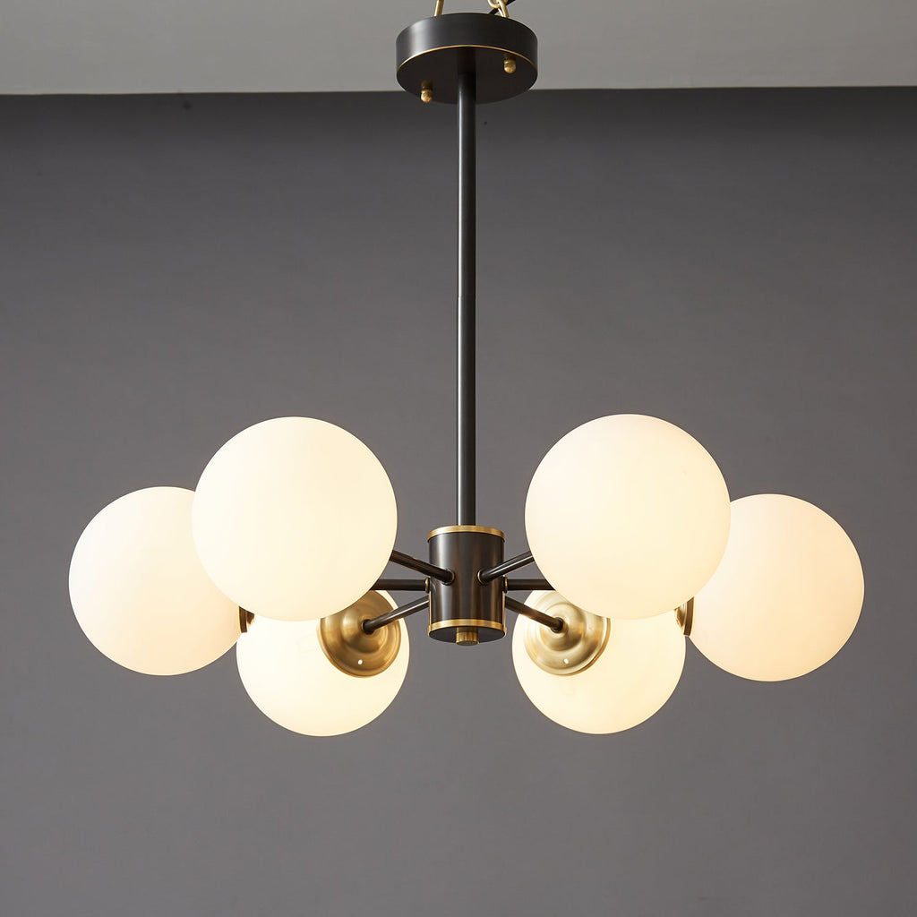 Rhodenenna Glass Chandelier-Moonnatur