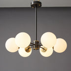 Rhodenenna Glass Chandelier-Moonnatur