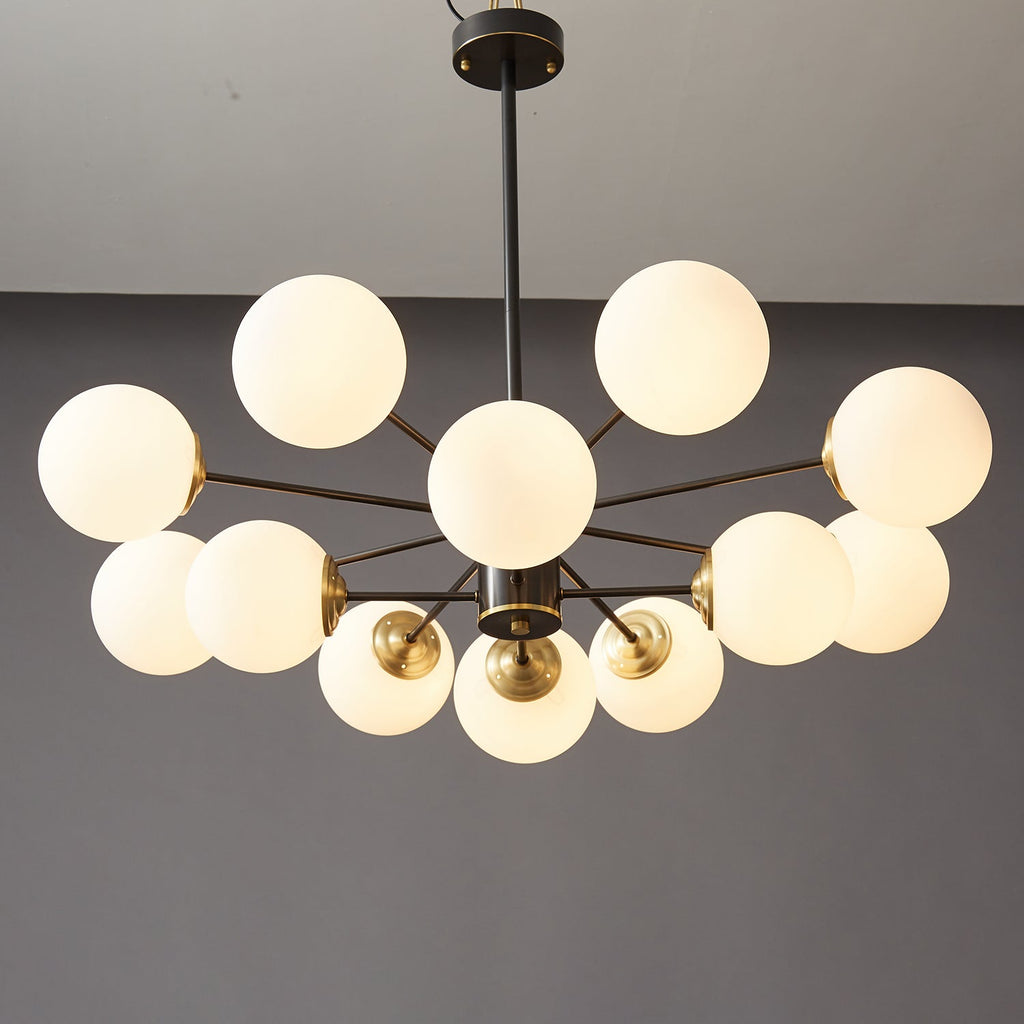 Rhodenenna Glass Chandelier-Moonnatur