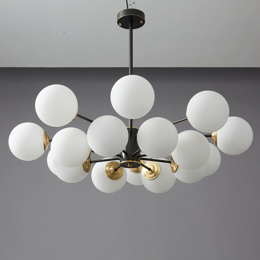 Rhodenenna Glass Chandelier-Moonnatur