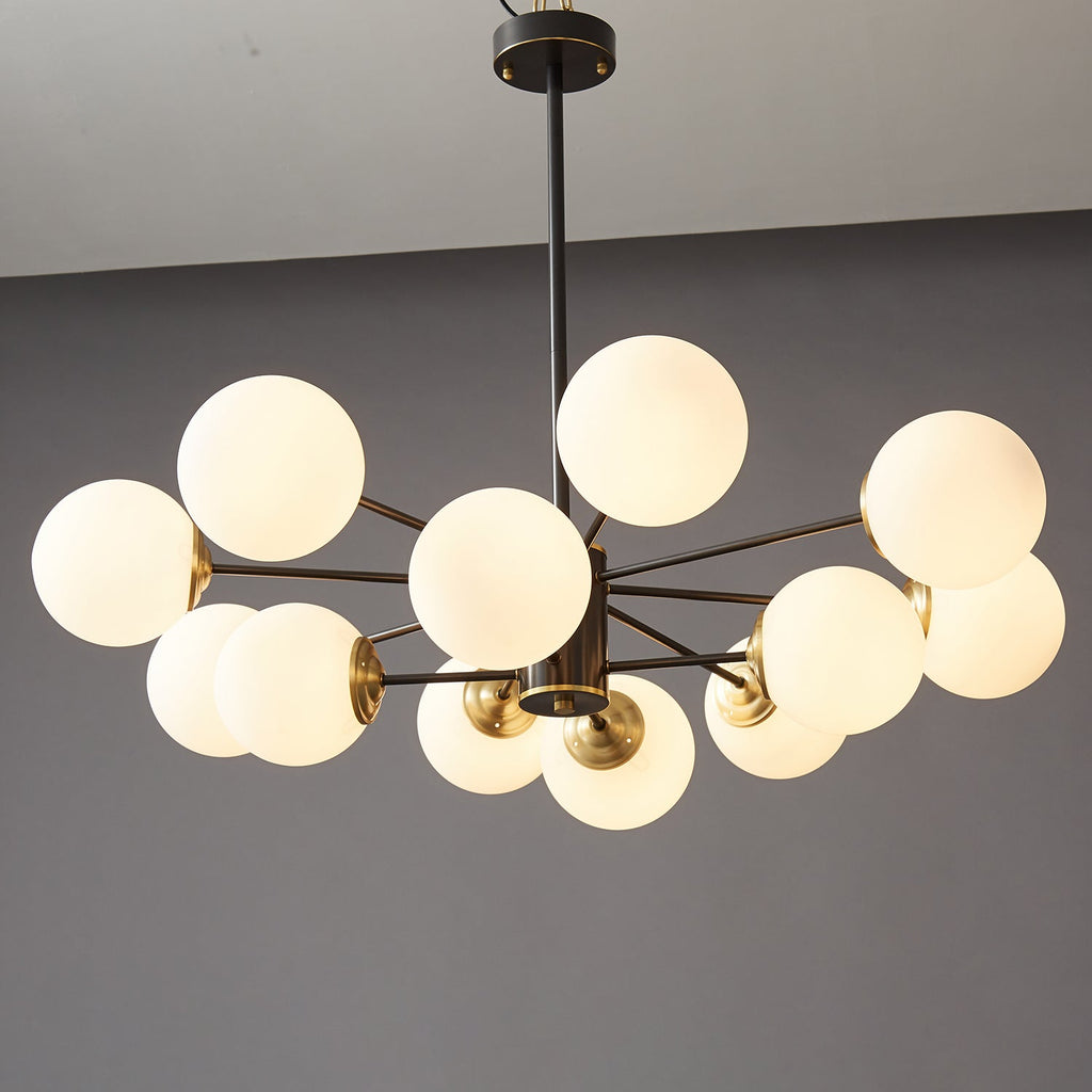 Rhodenenna Glass Chandelier-Moonnatur