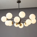 Rhodenenna Glass Chandelier-Moonnatur