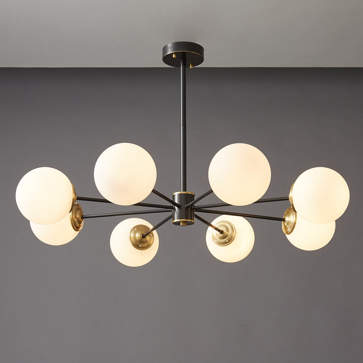 Rhodenenna Glass Chandelier-Moonnatur
