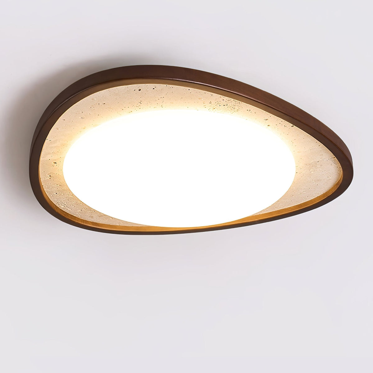 Vardenvale Travertine Ceiling Light-Moonnatur
