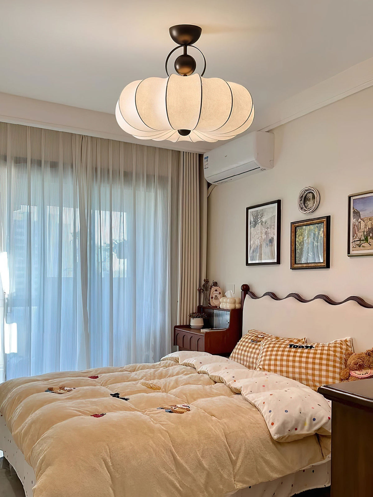 Nardenwren Silk Pendant Light-Moonnatur