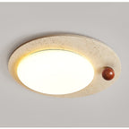 Osweneth Travertine Ceiling Light-Moonnatur