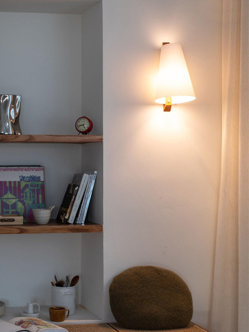 Wemoria Wood Wall Lamp-Moonnatur