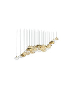 Tenelle Glass Chandelier-Moonnatur