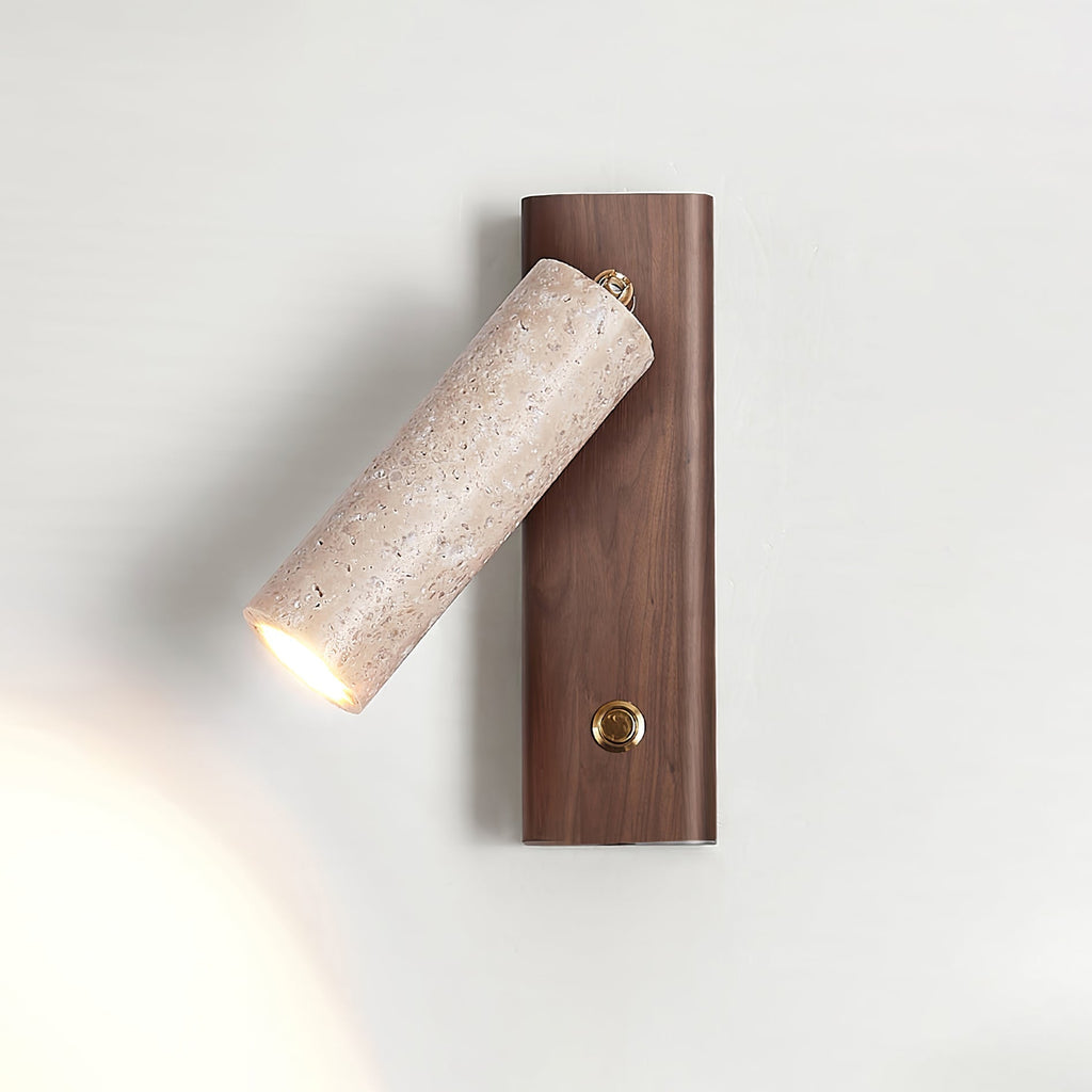 Sorrelara Travertine Wall Light-Moonnatur