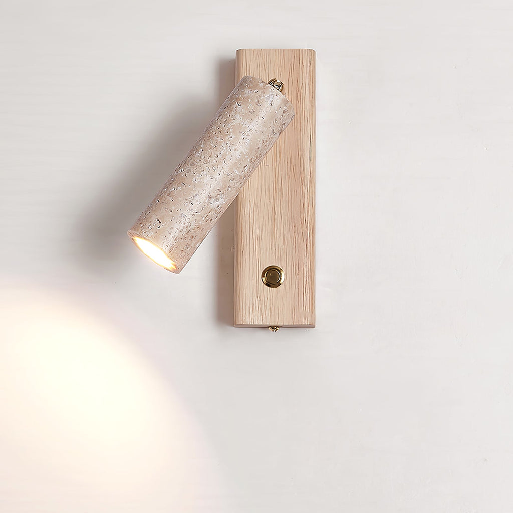 Sorrelara Travertine Wall Light-Moonnatur
