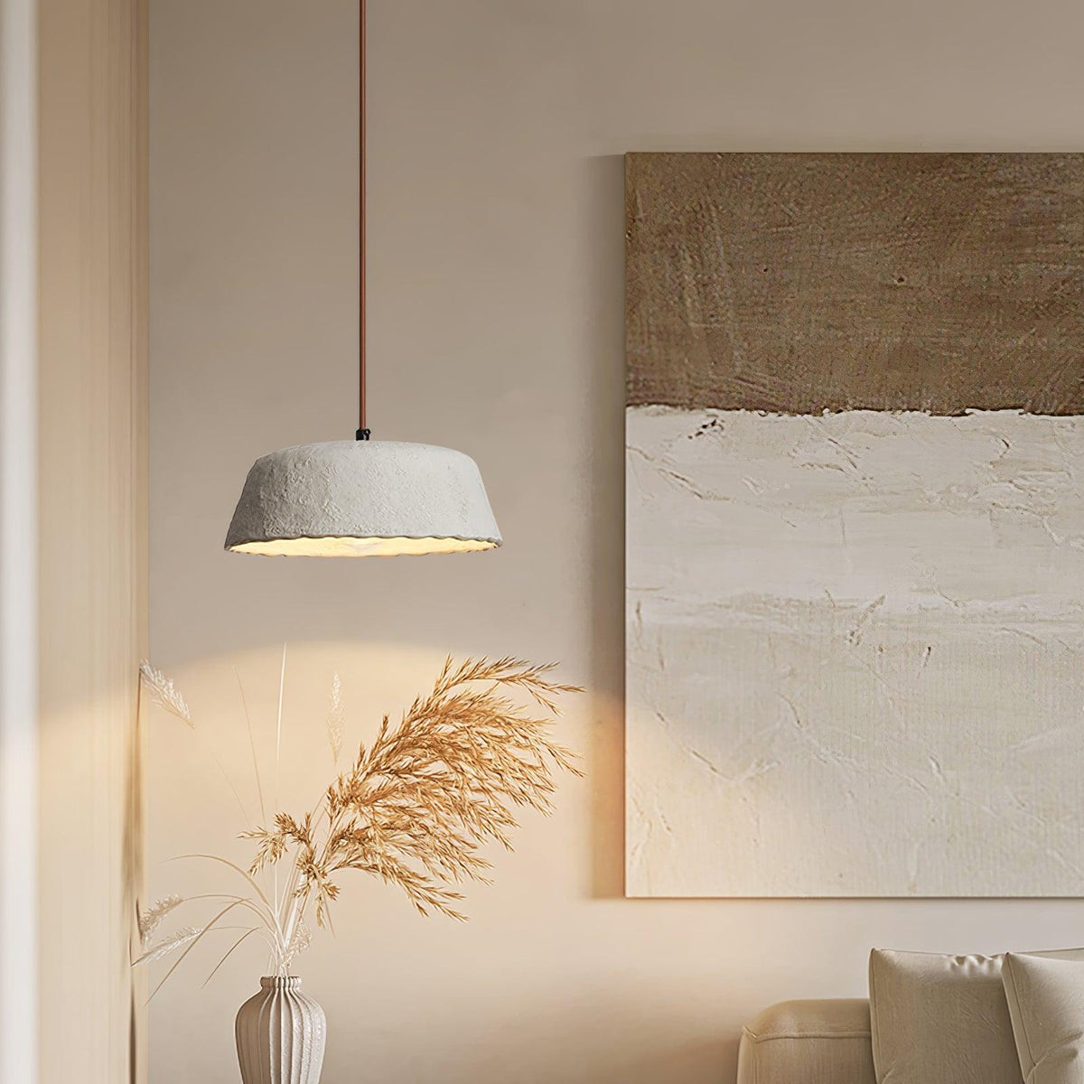 Torrenara Wood Pendant Light-Moonnatur