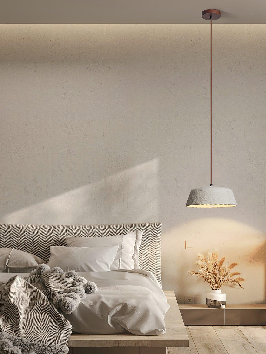 Torrenara Wood Pendant Light-Moonnatur
