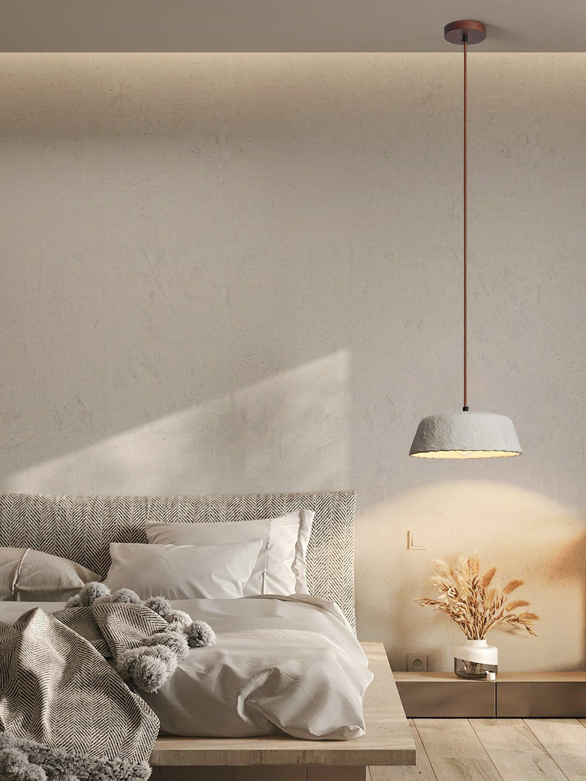 Torrenara Wood Pendant Light-Moonnatur