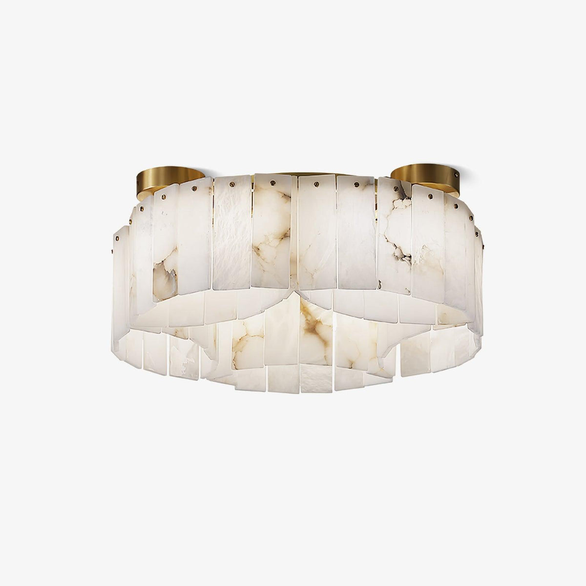 Galdenara Alabaster Ceiling Light-Moonnatur