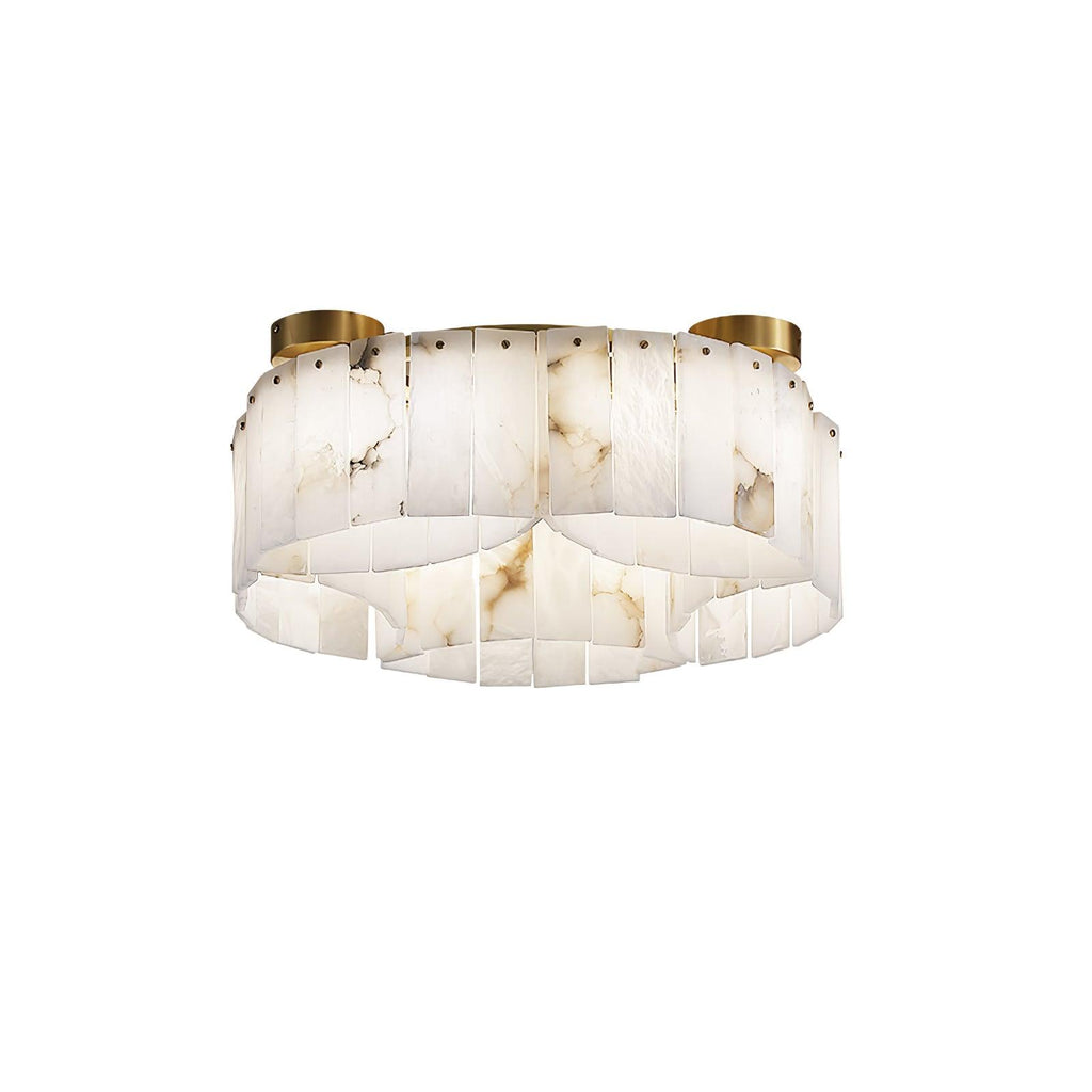 Galdenara Alabaster Ceiling Light-Moonnatur