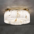 Galdenara Alabaster Ceiling Light-Moonnatur