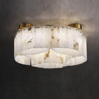 Galdenara Alabaster Ceiling Light-Moonnatur