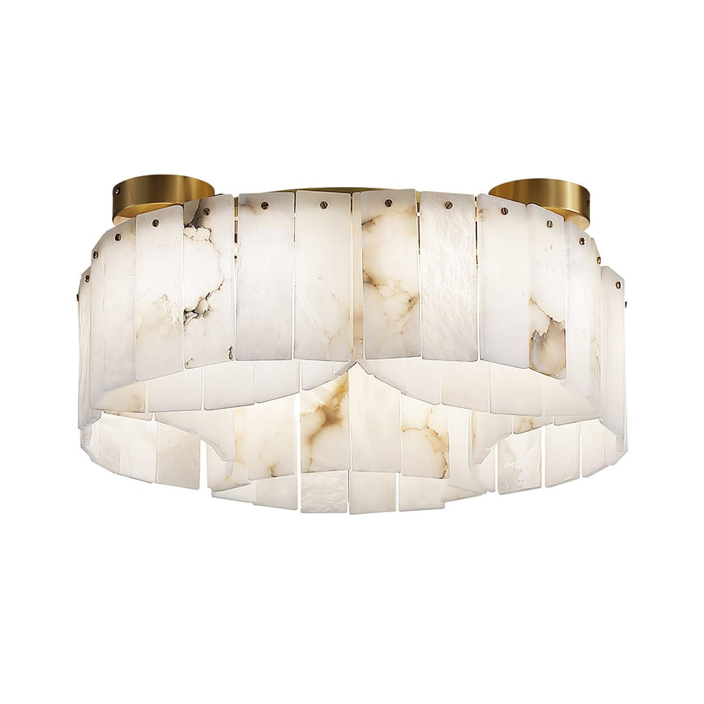 Galdenara Alabaster Ceiling Light-Moonnatur