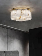 Galdenara Alabaster Ceiling Light-Moonnatur