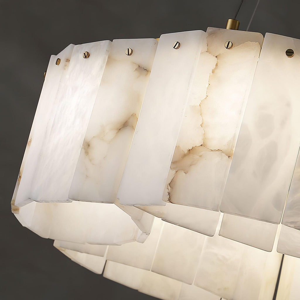 Galdenara Alabaster Ceiling Light-Moonnatur