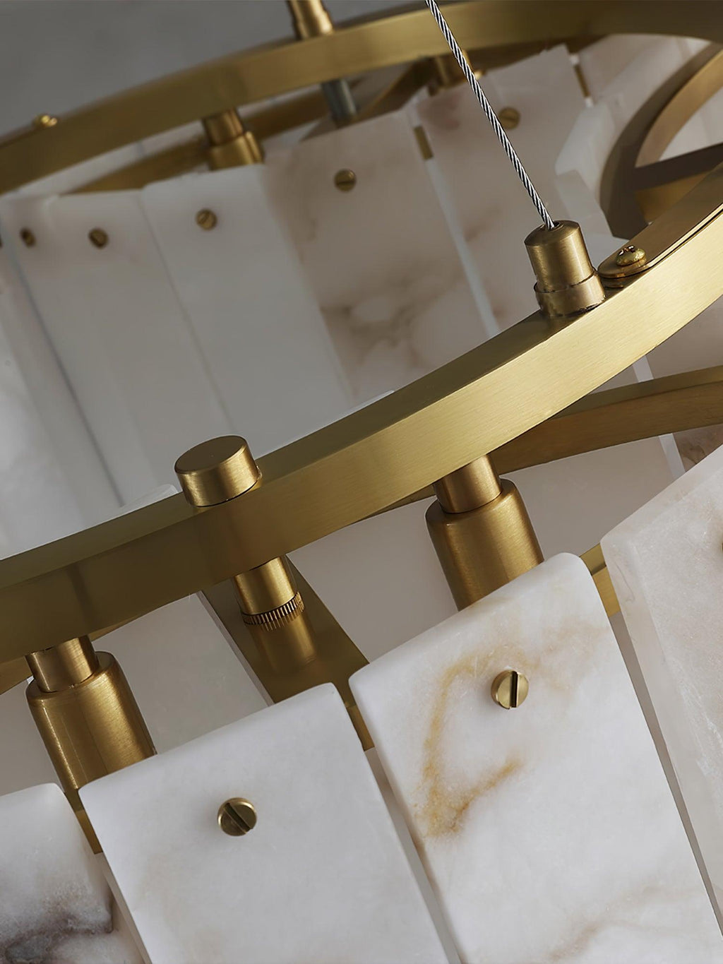 Galdenara Alabaster Ceiling Light-Moonnatur