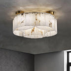 Galdenara Alabaster Ceiling Light-Moonnatur