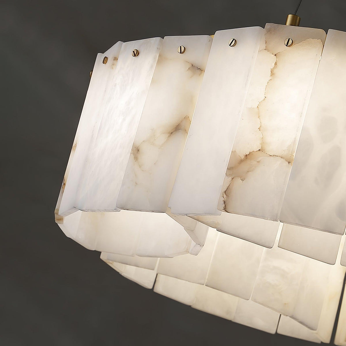 Galdenara Alabaster Ceiling Light-Moonnatur
