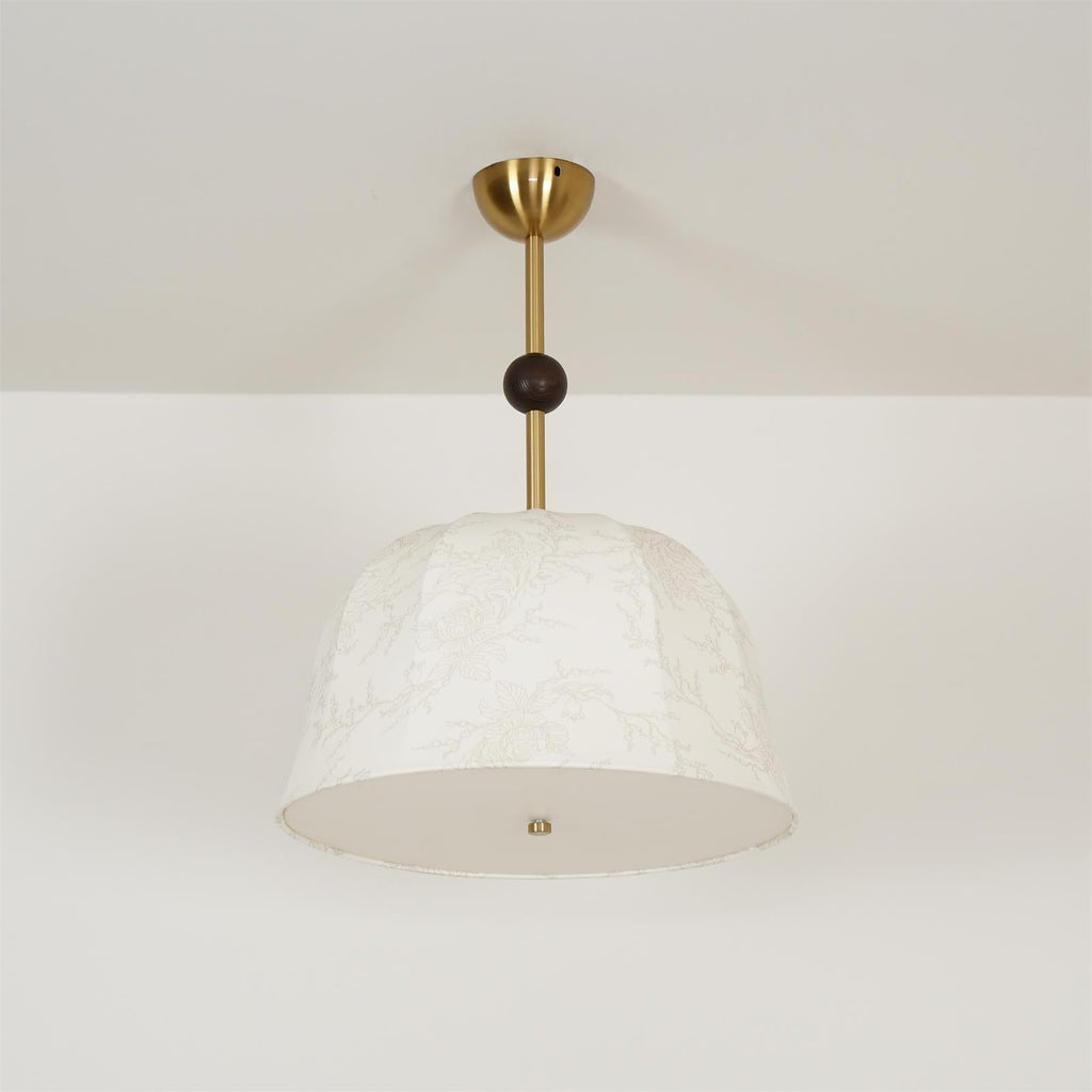 Renverara Fabric Ceiling Light-Moonnatur