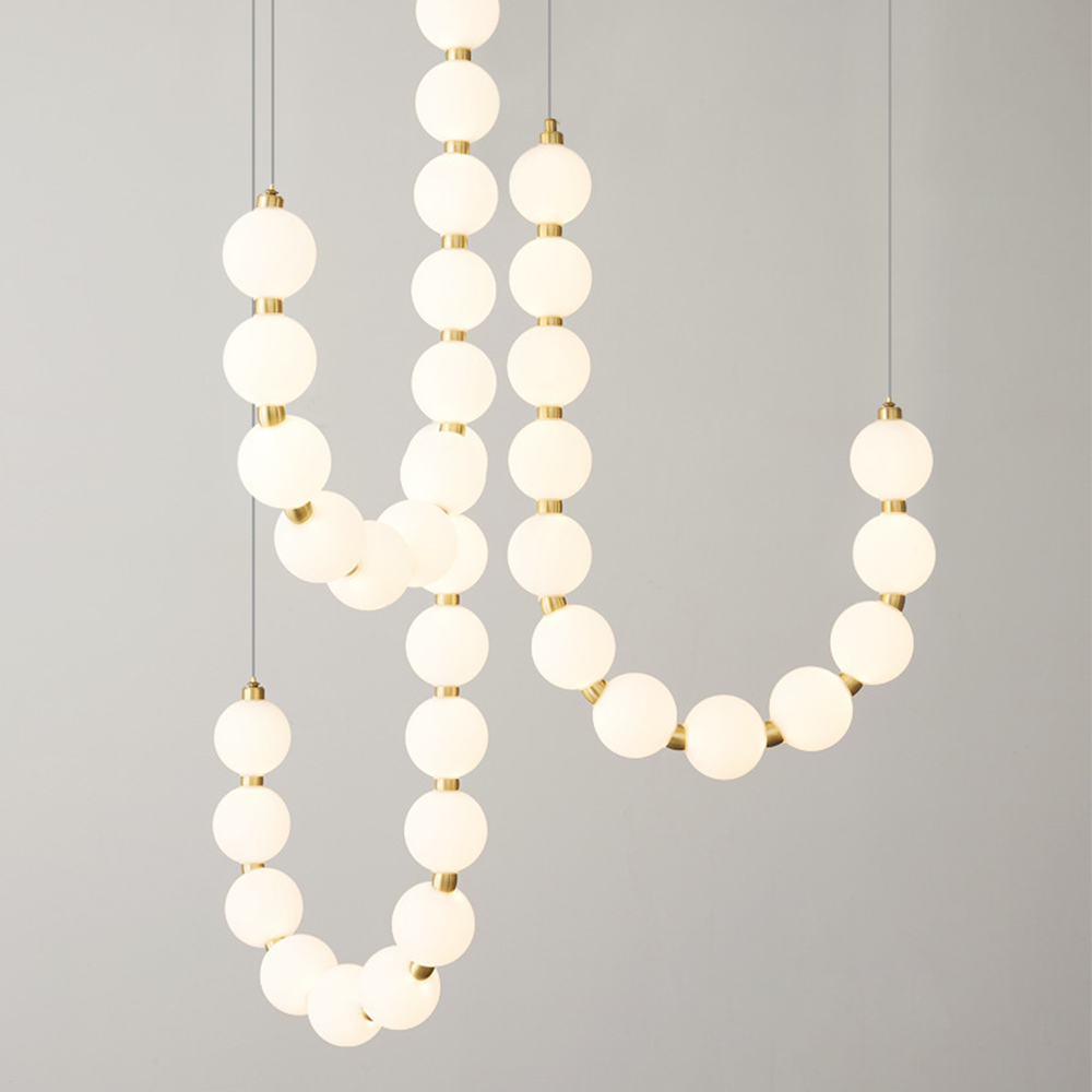 Camberonna Acrylic Chandelier-Moonnatur