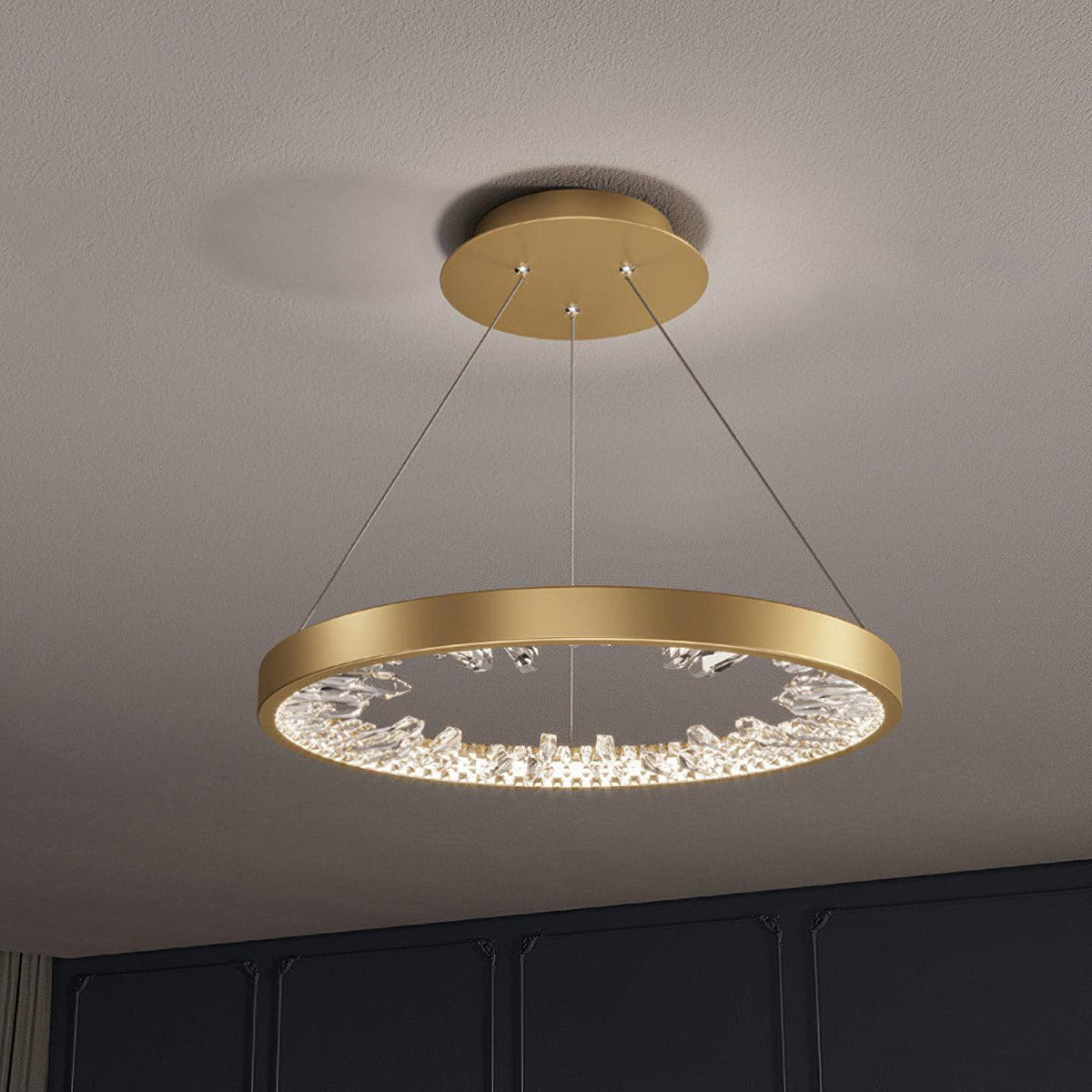 Idenwyn Crystal Chandelier-Moonnatur