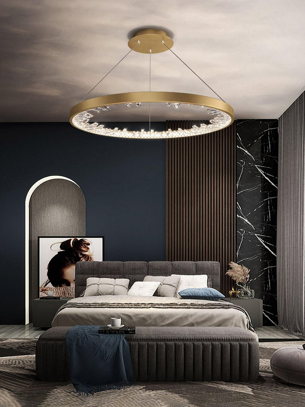 Idenwyn Crystal Chandelier-Moonnatur