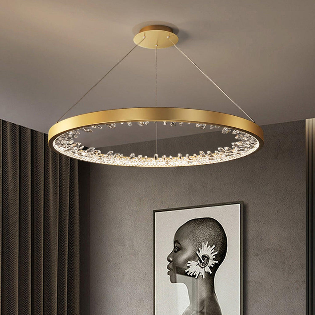 Idenwyn Crystal Chandelier-Moonnatur