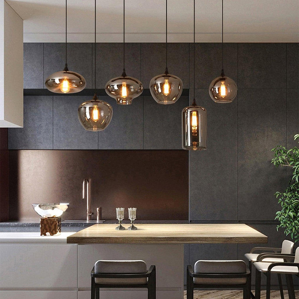 Erenwyn Glass Pendant Light-Moonnatur