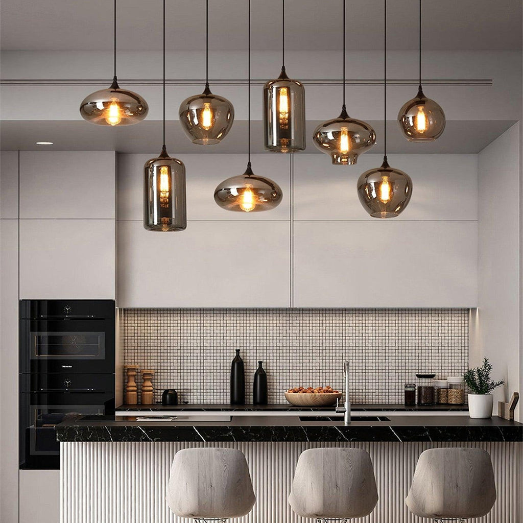 Erenwyn Glass Pendant Light-Moonnatur