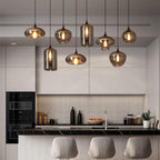 Gresara Glass Pendant Light-Moonnatur