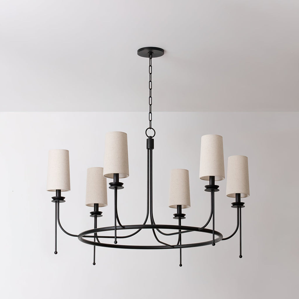 Finrwyn Fabric Chandelier-Moonnatur