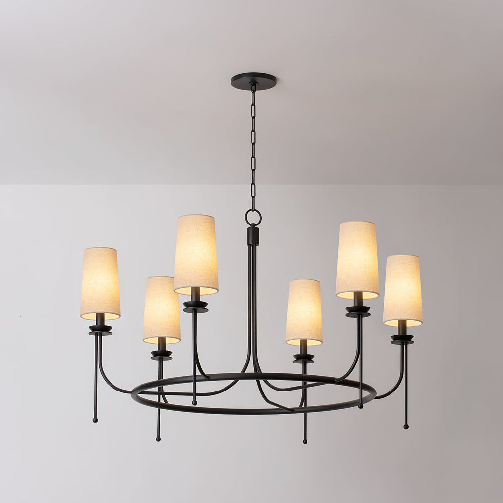 Finrwyn Fabric Chandelier-Moonnatur