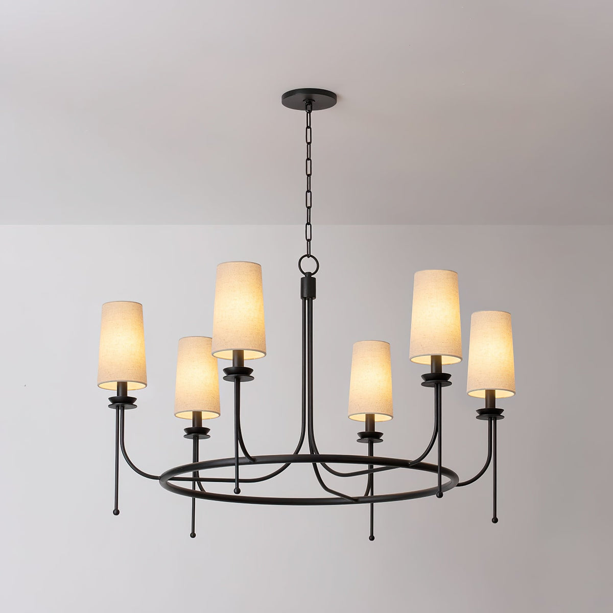 Finrwyn Fabric Chandelier-Moonnatur