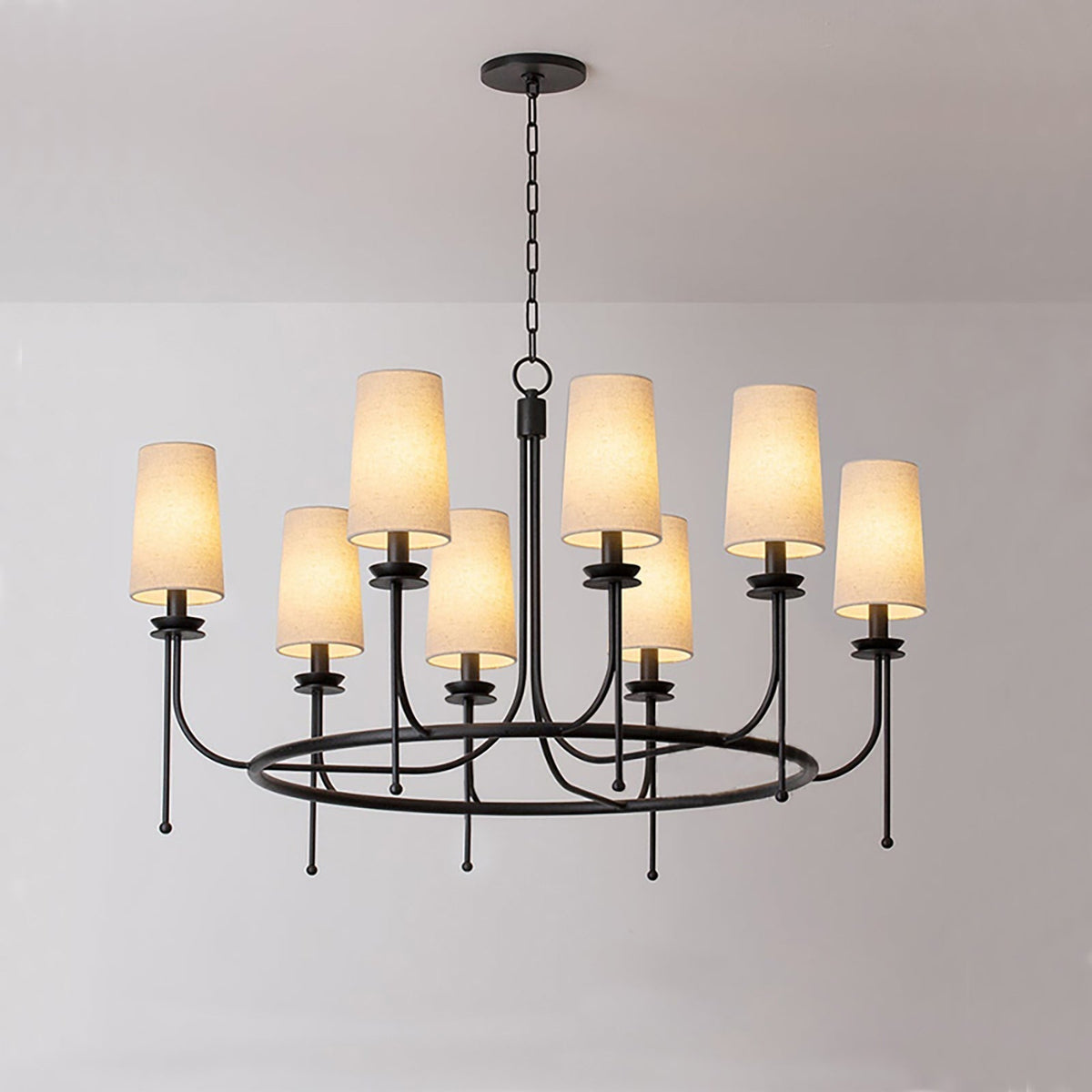 Finrwyn Fabric Chandelier-Moonnatur