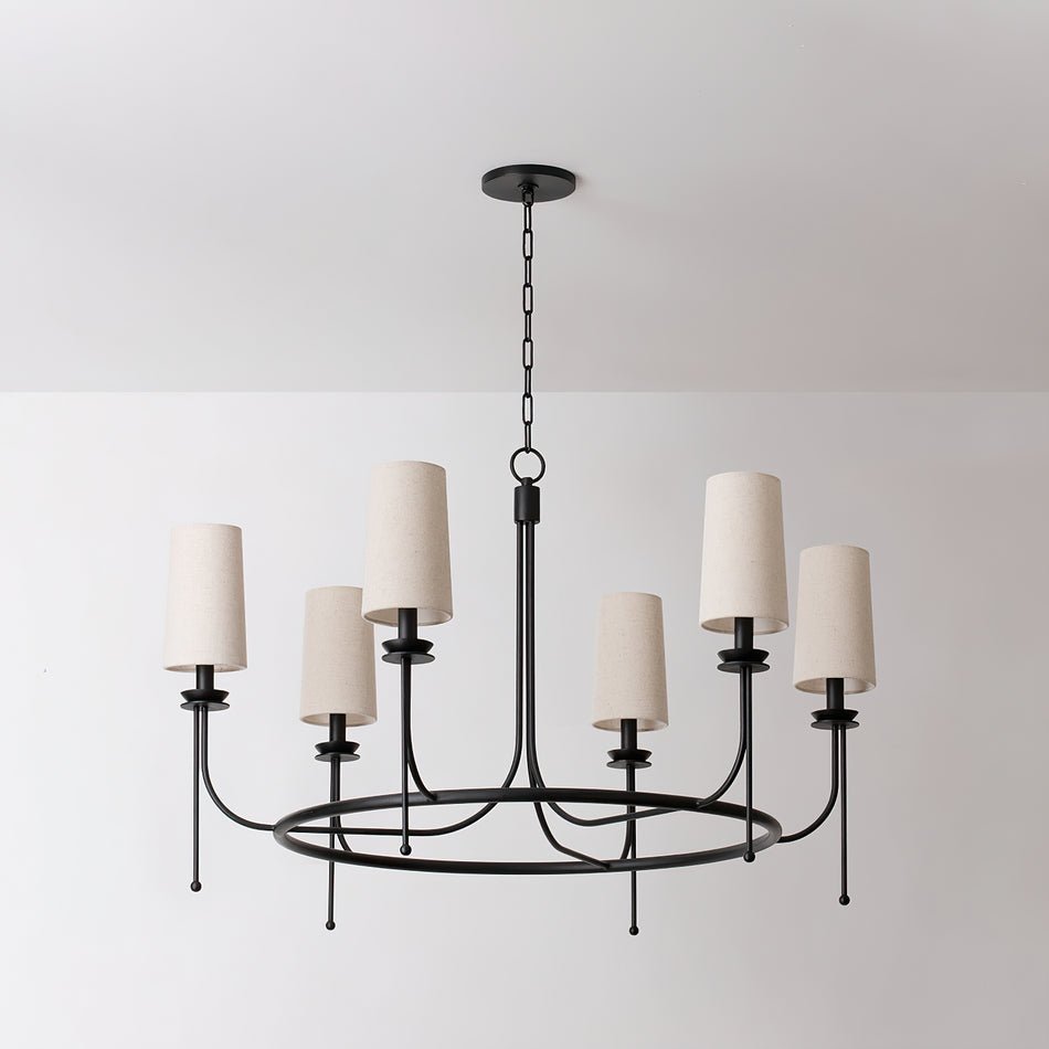 Finrwyn Fabric Chandelier-Moonnatur