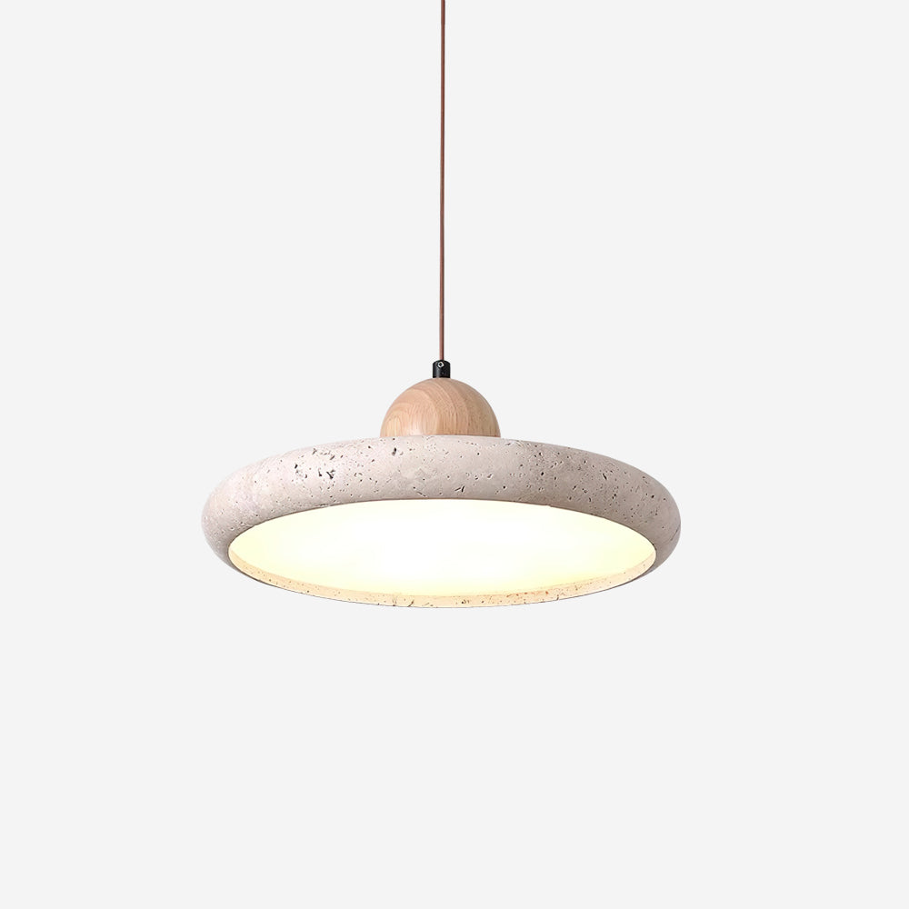 Brevenenna Travertine Pendant Light-Moonnatur